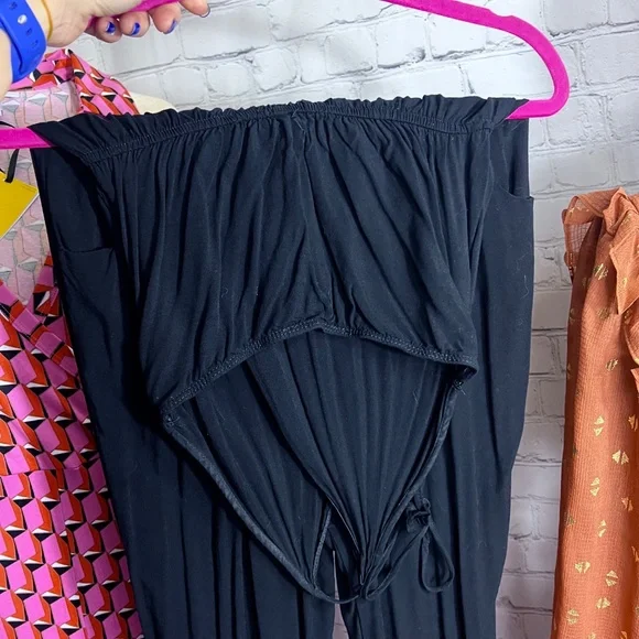 🖤|•LULUS•| Lightweight Black Jumpsuit Size XS-Small - Picture 7 of 15